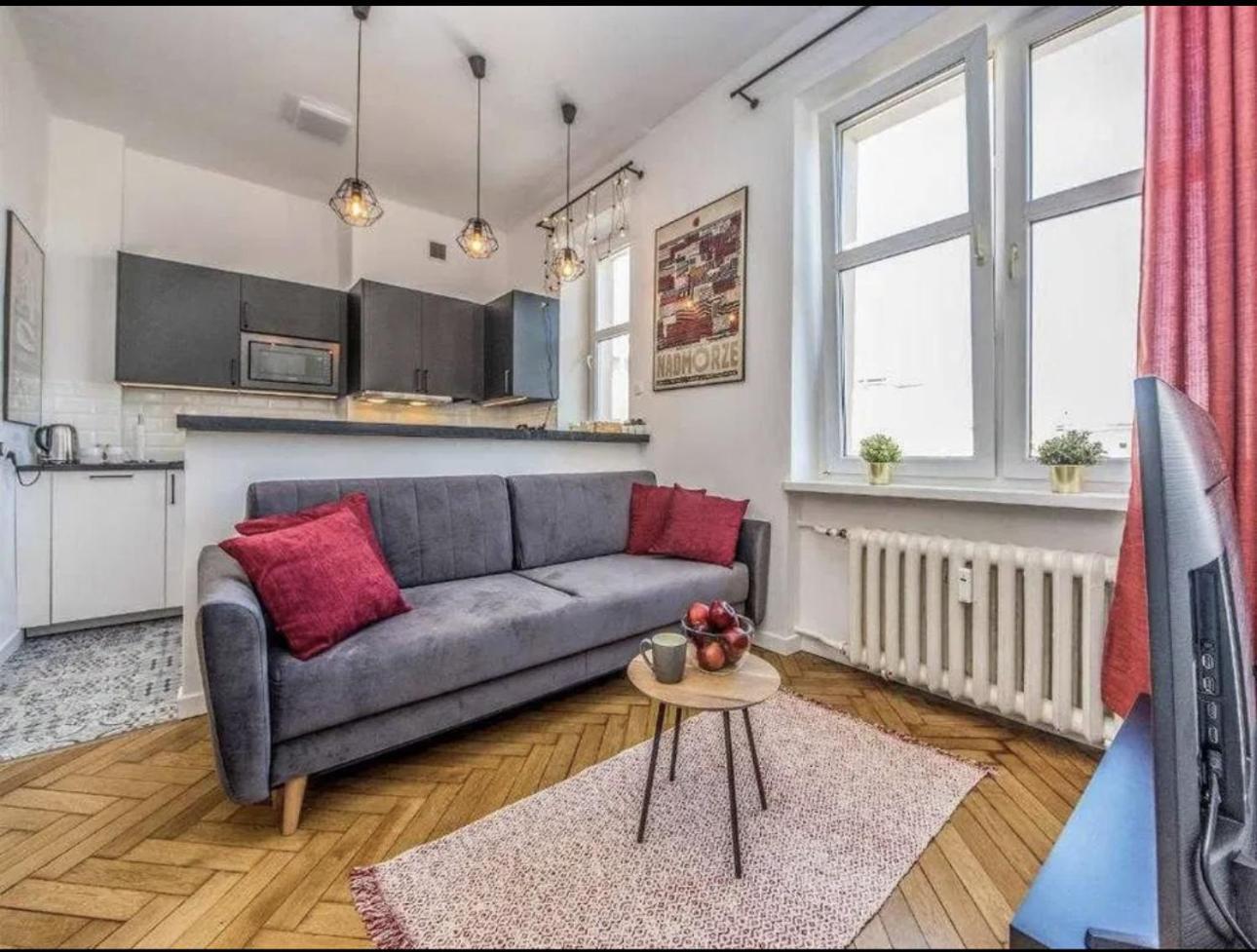شقة Skwer Kosciuszki Cenral Flat غدينيا المظهر الخارجي الصورة
